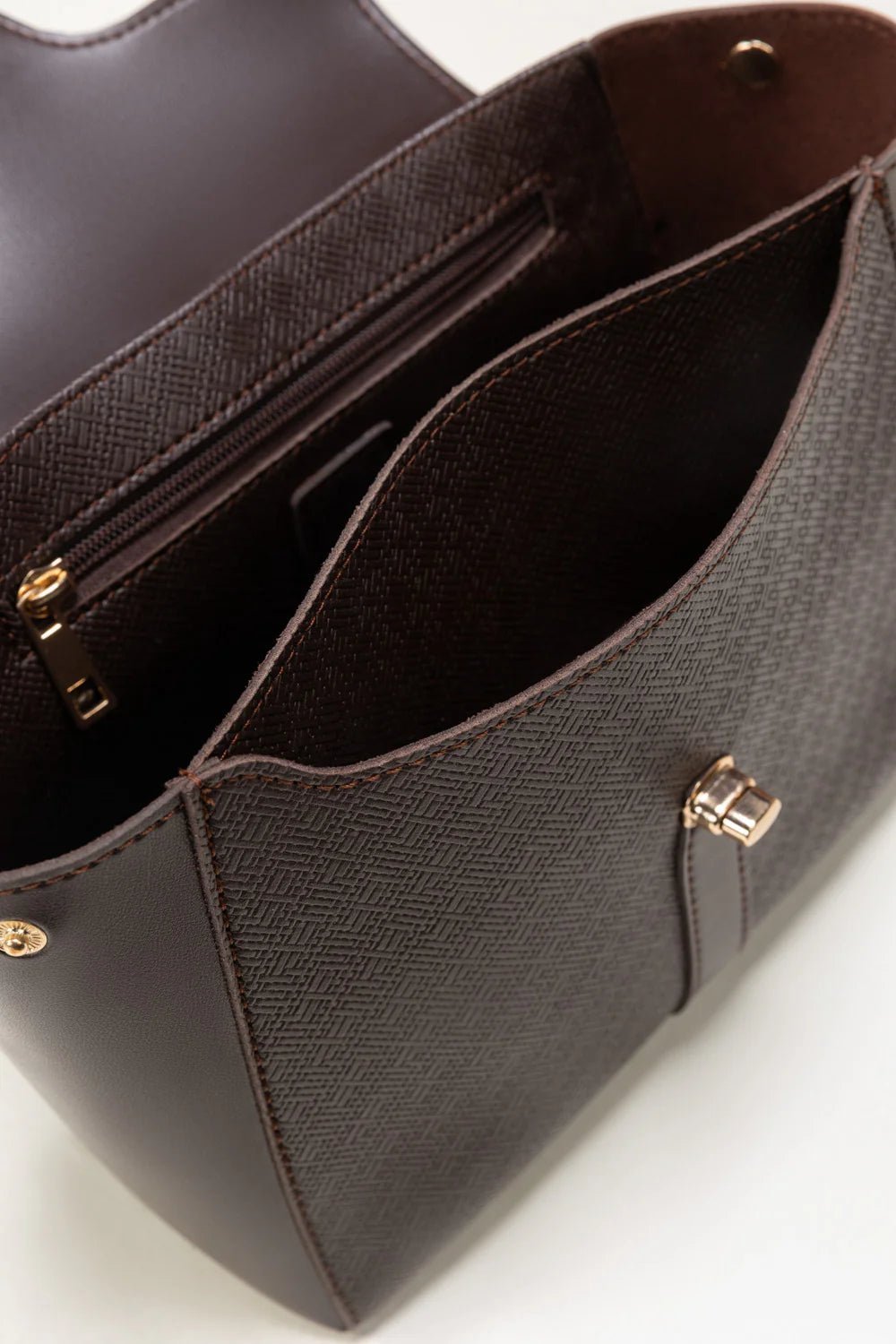 Chocolate Charm Handbag - Image 8