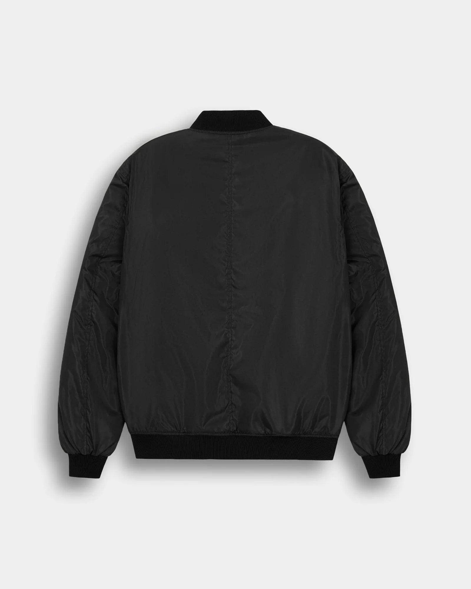 Black Bomber Jacket - Image 2